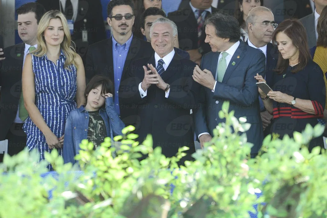 Brasília – O presidente Michel Temer assiste ao desfile de 7 de Setembro, em Bras[ilia (Marcelo Camargo/Agência Brasil)