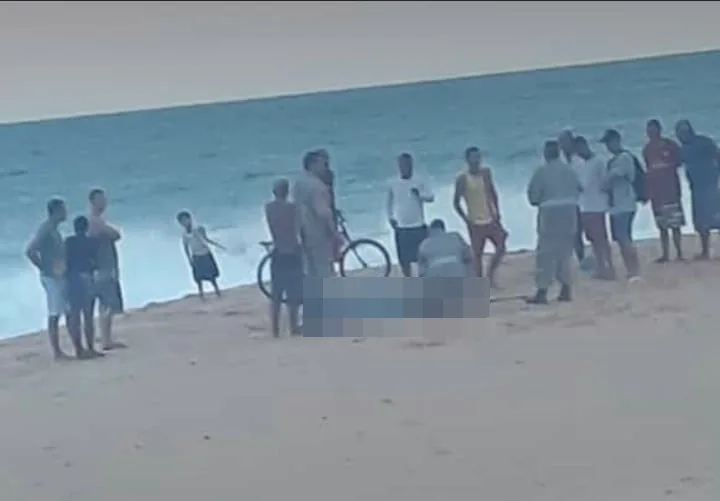 Corpo encontrado no mar da Barra do Jucu pode ter sido arrastado por correntes marítimas