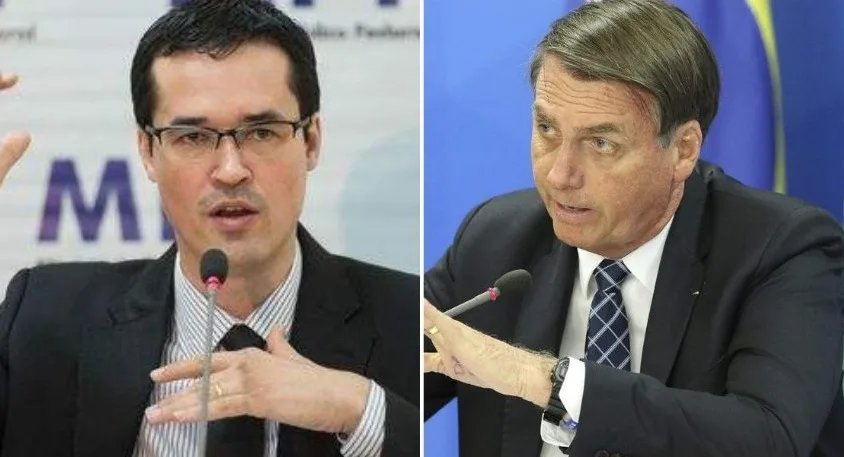 Página de Bolsonaro compartilha post sobre Dallagnol: 'esquerdista estilo PSOL'