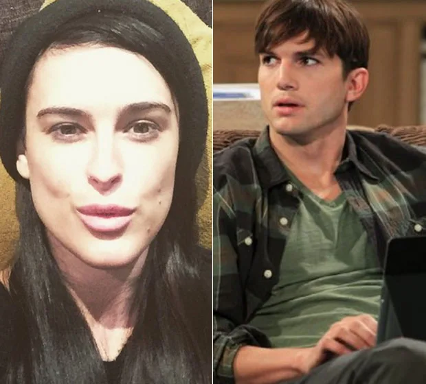 Filha de Demi Moore confessa já ter tido queda por Ashton Kutcher