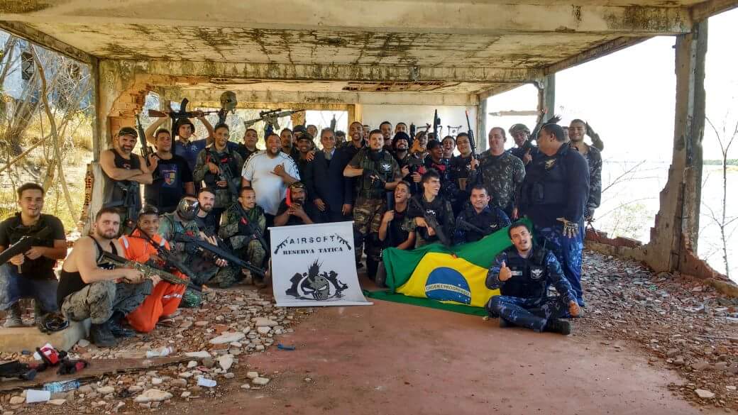 Equipes capixabas de Airsoft e Paintball fazem evento para incentivar doação de sangue