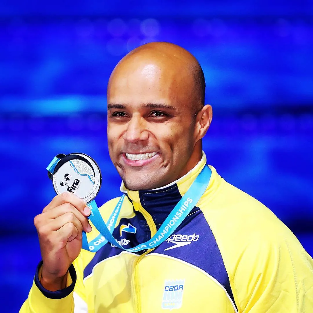 Capixaba João Gomes conquista a medalha de prata nos 50m peito no Mundial