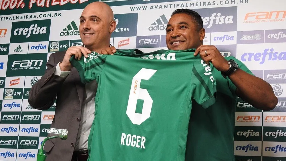 Apresentado no Palmeiras, Roger Machado prevê manutenção de 90% do time para 2018