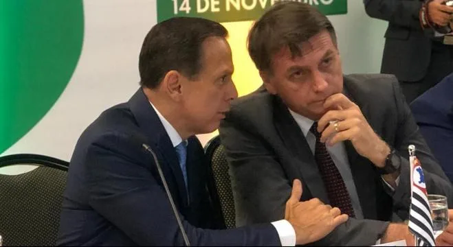 'Populista e pouco responsável', diz Doria, sobre 'desafio' de Bolsonaro