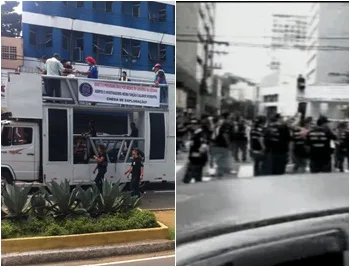 Protesto de policiais civis complica trânsito em Vitória