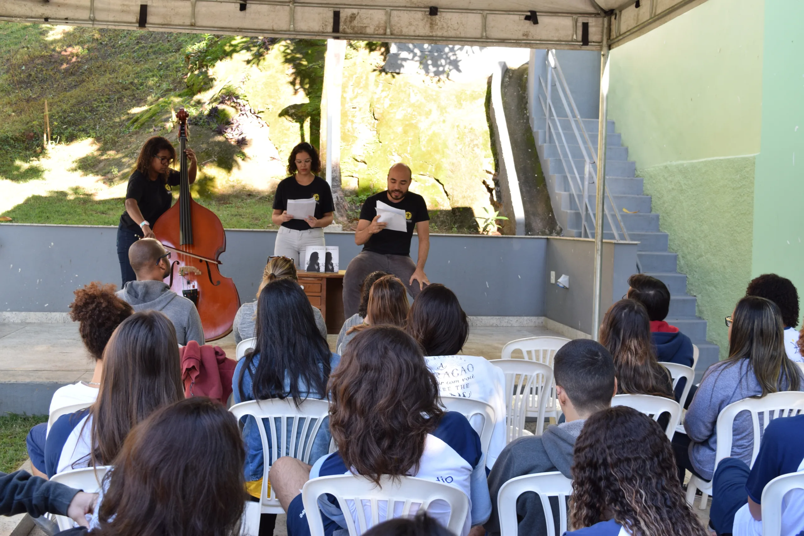 Evento leva literatura e arte dramática à Casa dos Braga