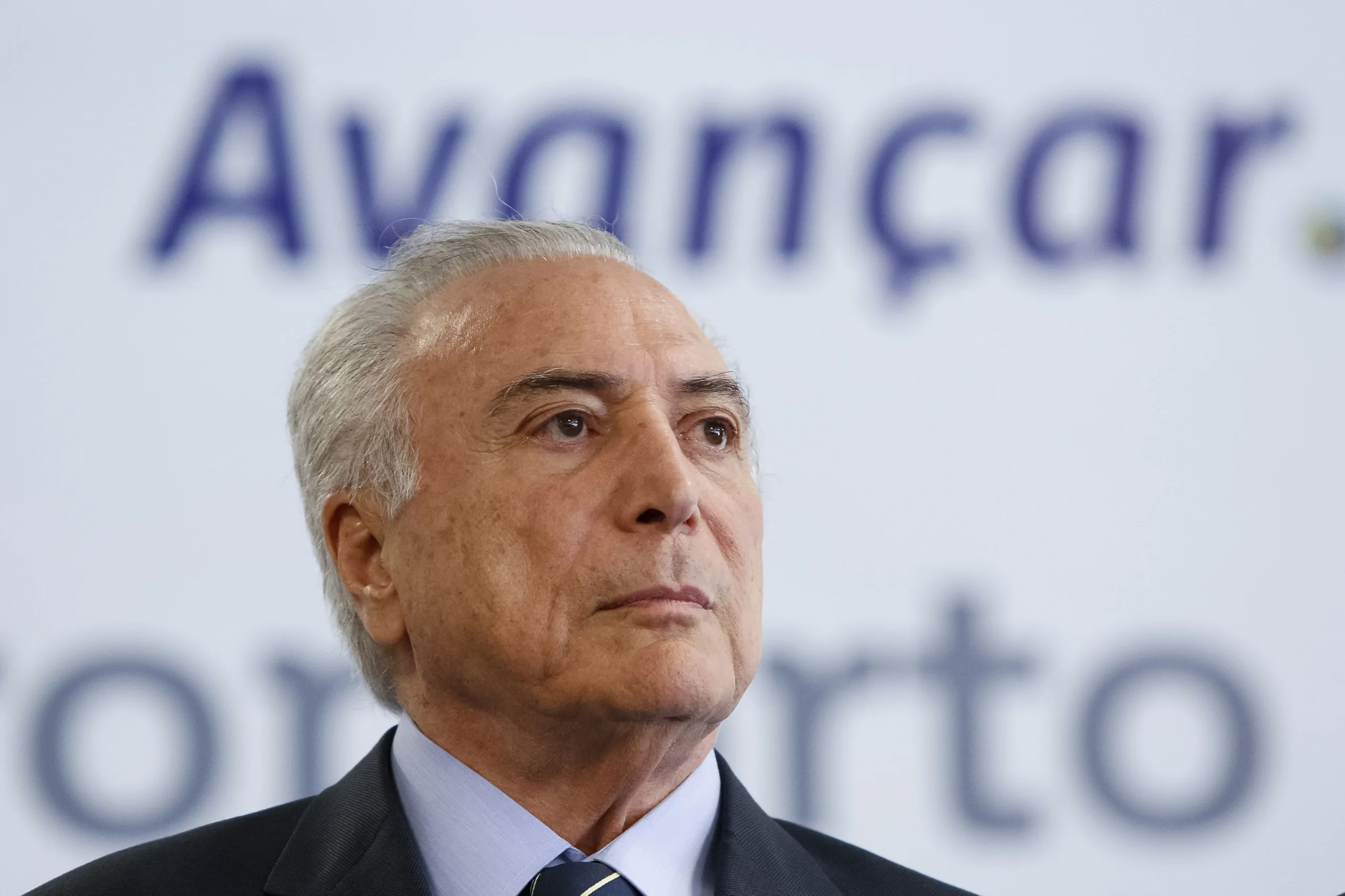 Vitória – Presidente Michel Temer durante cerimônia de inauração do novo aeroporto de Vitória-ES (Alan Santos/PR)