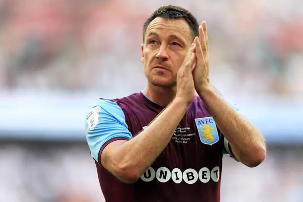 Após não conseguir acesso, Aston Villa confirma saída do veterano John Terry