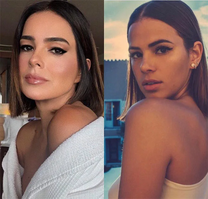 Filha de Vera Viel e Rodrigo Faro faz brincadeira comparando a modelo com Bruna Marquezine