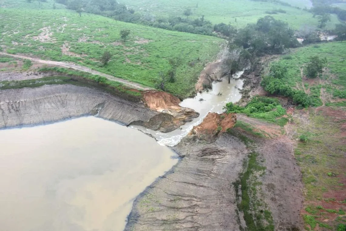 Rompimento: deve chover até domingo em área de barragem na Bahia