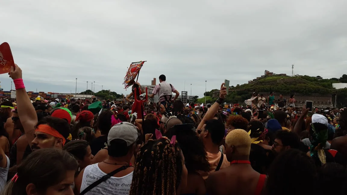 'A cada ano a festa é mais bonita', diz Luciano Rezende sobre Carnaval do Centro de Vitória