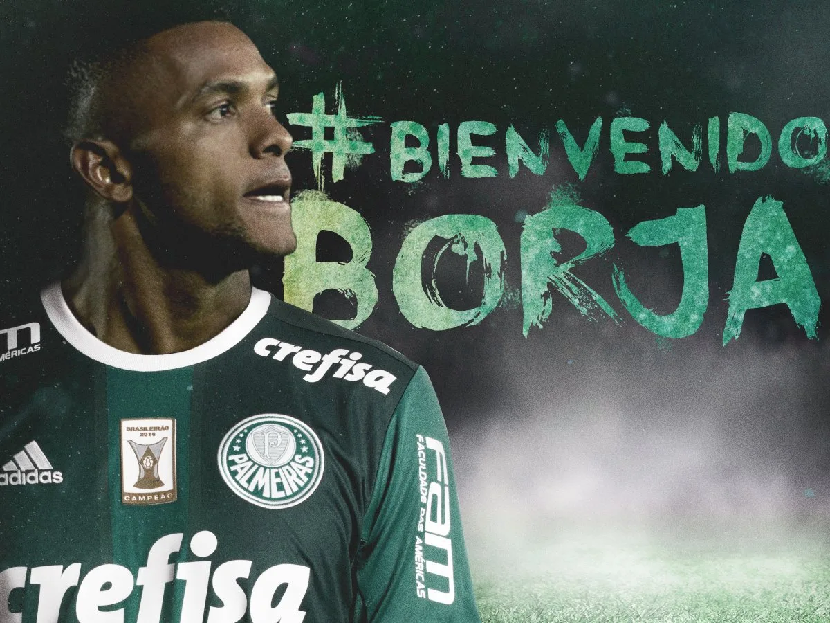 Borja desembarca com festa da torcida do Palmeiras no aeroporto às 6h30 da manhã