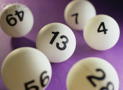 ca. 2000 — Lottery Number Balls — Image by © Duncan Smith/Corbis