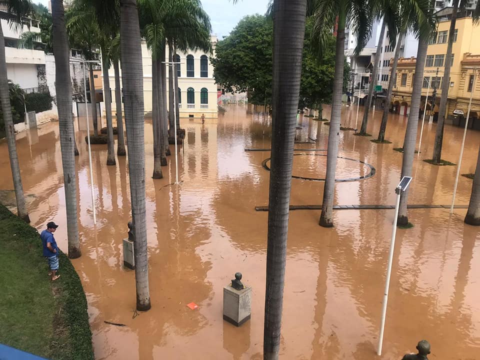 Com previsão de chuva, alerta vermelho é mantido em Cachoeiro