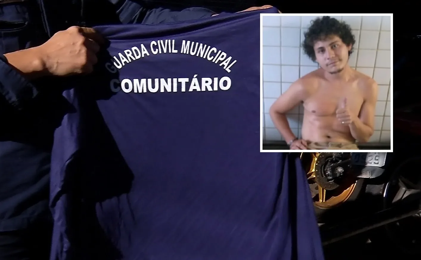 Homem invade casa de agente da Guarda Municipal de Vitória e tenta roubar camisa de uniforme