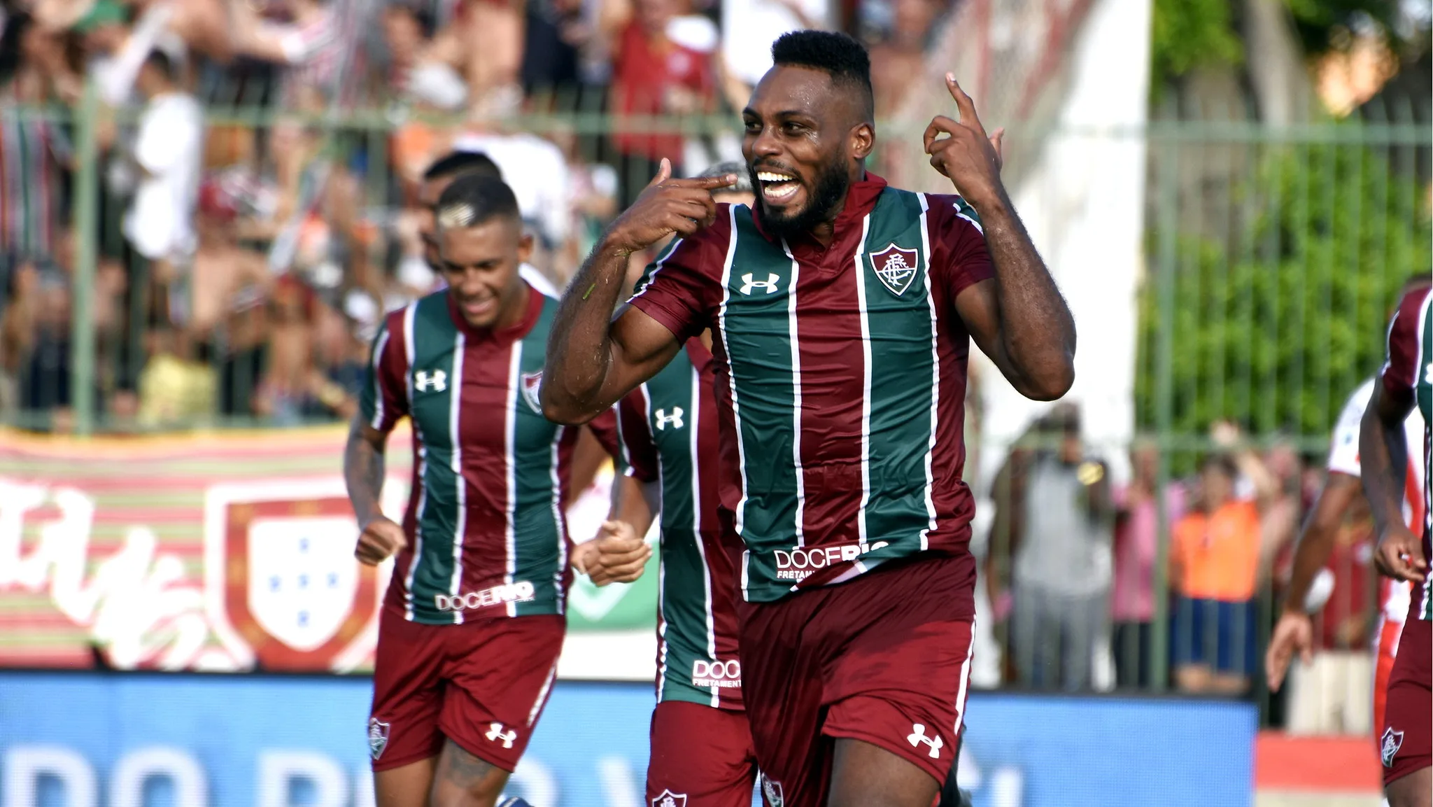 Rio de Janeiro, RJ – Brasil – Moça Bonita – 26/01/2020 – Luccas Claro comemorando seu segundo golrnCampeonato Carioca. Taça Guanabara. Jogo Fluminense x Bangu.rnFOTO DE MAILSON SANTANA/FLUMINENSE FCrnrnIMPORTANTE: Imagem destinada a uso institucional e divulgação, seu uso comercial está vetado incondicionalmente por seu autor e o Fluminense Football Club.rnrnIMPORTANT: Image intended for institutional use […]