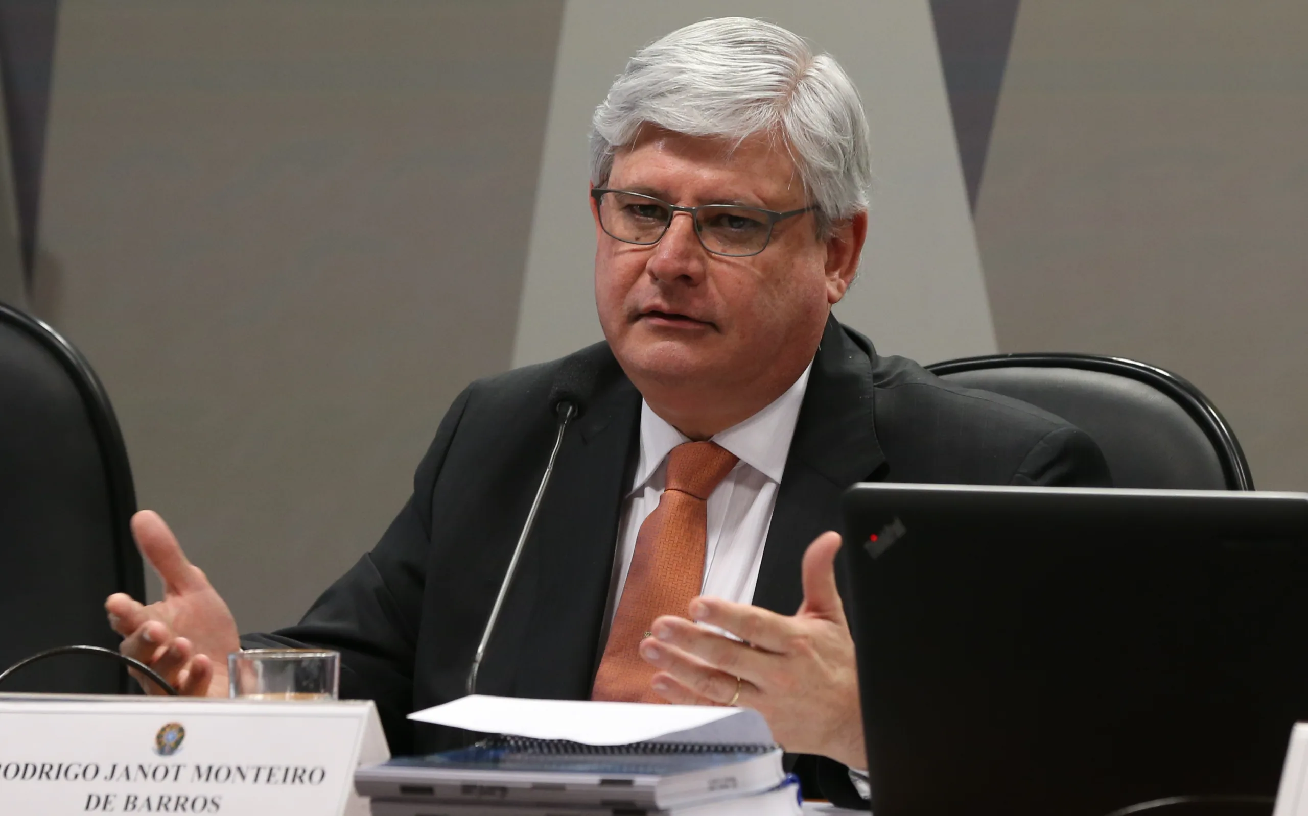 Brasília- DF 26-08-2015 Foto Lula Marques/Agência PT Procurador Geral da república, Rodrigo Janot, durante sabatina do senado.