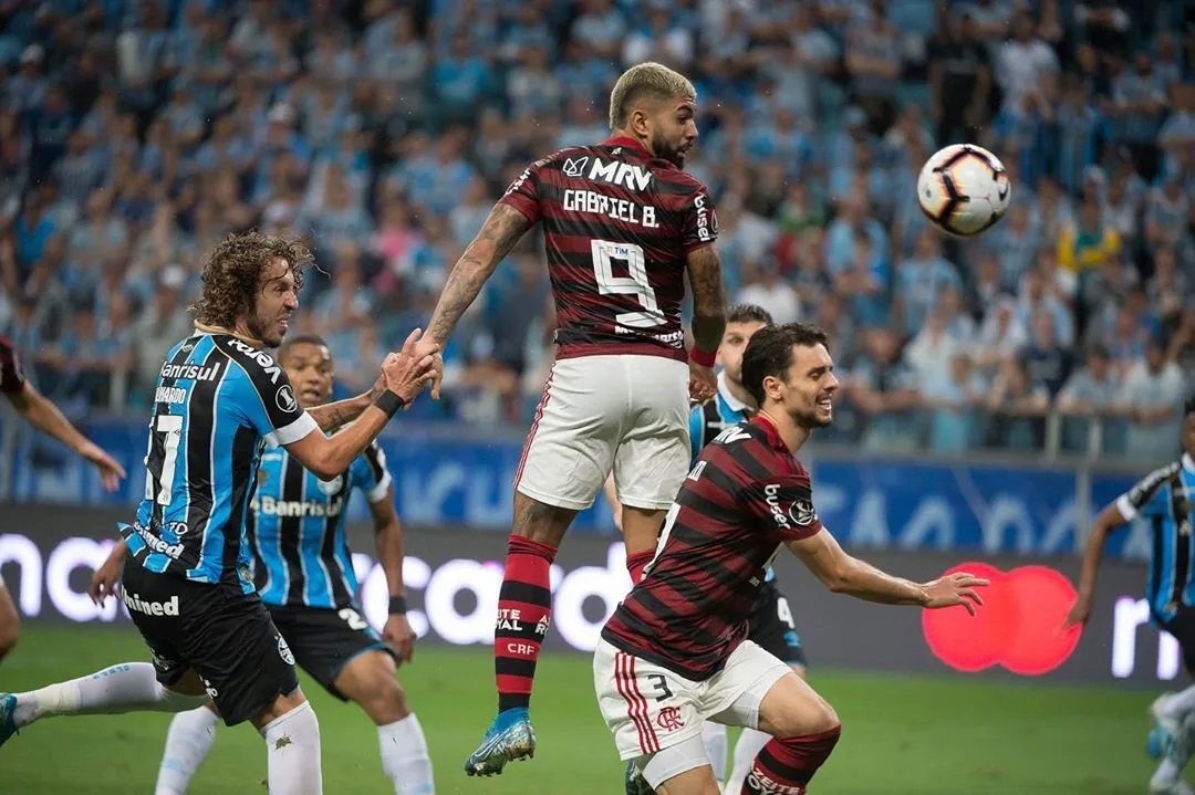 Grêmio e Flamengo empatam em 1 a 1 na semifinal da Libertadores