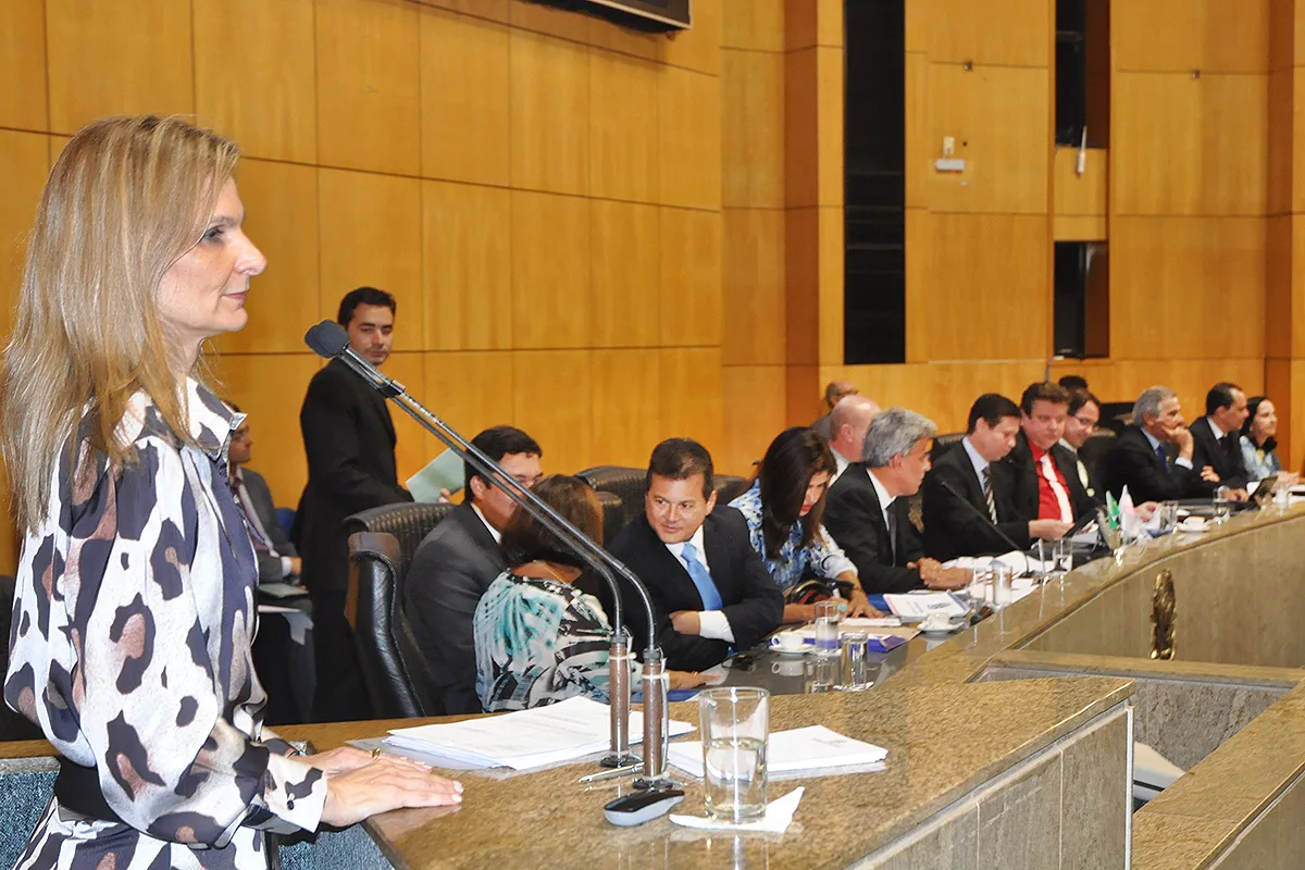 Secretária da Fazenda faz balanço das contas do Governo na Assembleia Legislativa do Estado