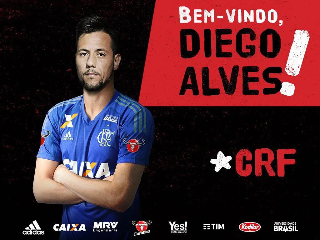 Flamengo confirma a contratação do goleiro Diego Alves, ex-Valencia