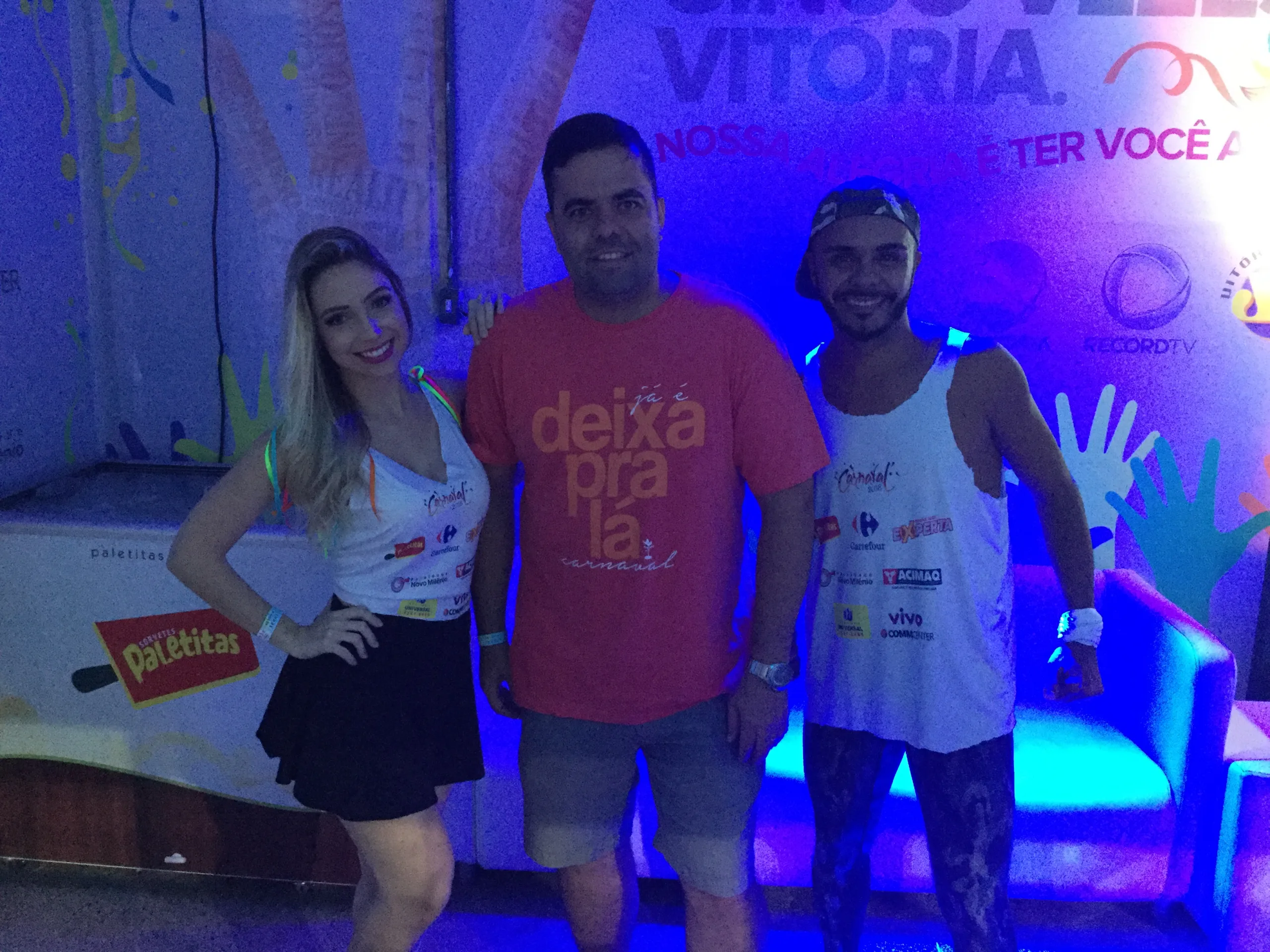 Camarote da Rede Vitória é diversão garantida no segundo dia do Carnaval Capixaba