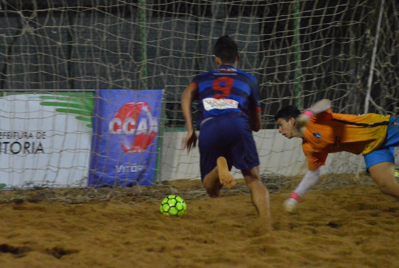 Rio Branco e Geração Sports decidem etapa do Vitória Beach Soccer Cup