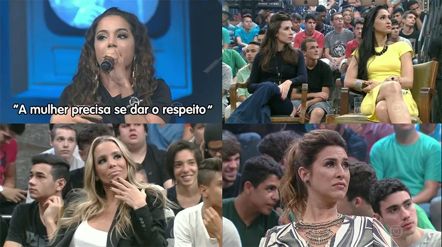 Após discussão sobre liberdade sexual feminina, Anitta e Pitty viram meme nas redes sociais