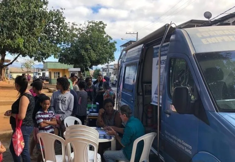 Comerciantes do interior de Cachoeiro recebem atendimento