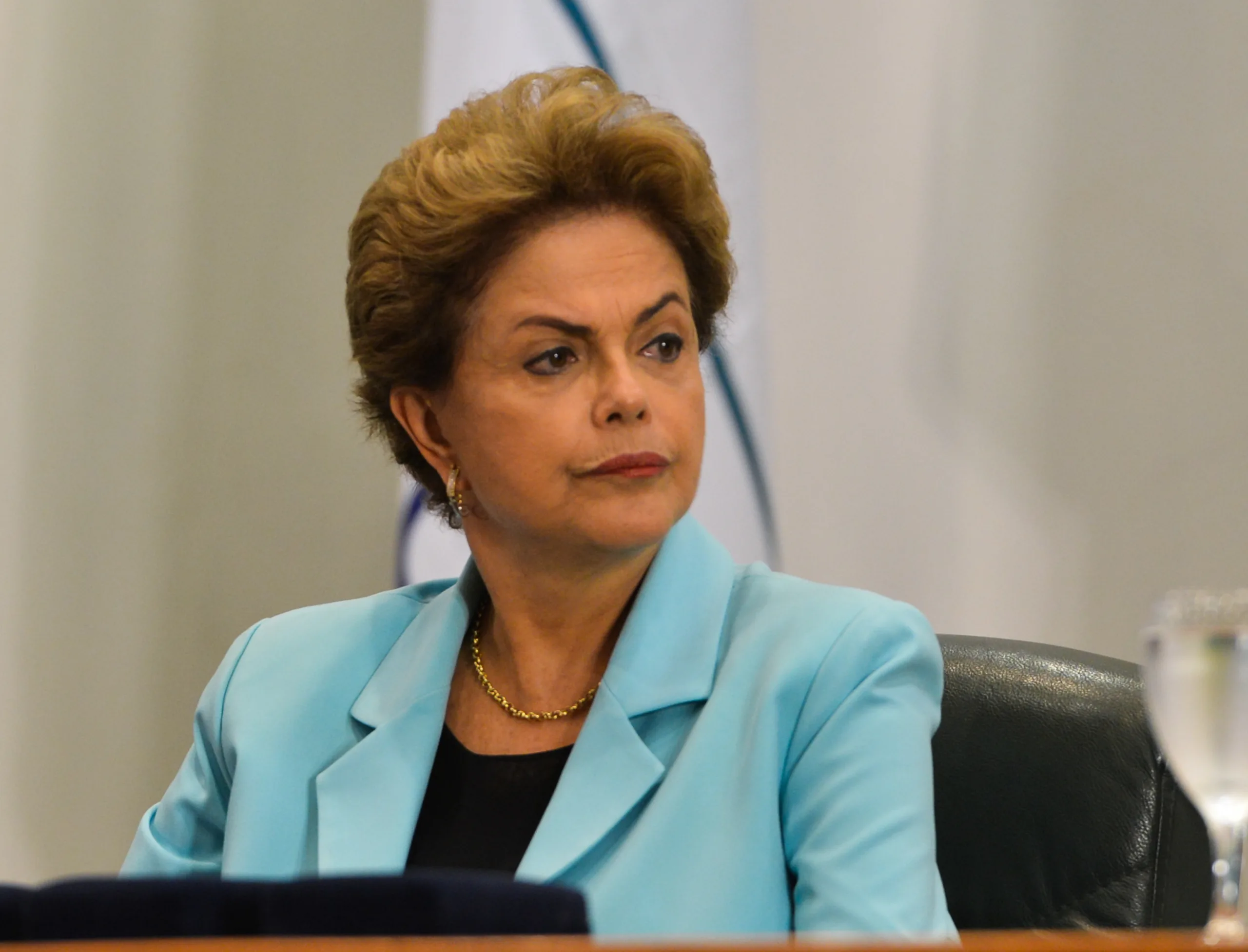 A presidenta Dilma Rousseff, durante a cerimônia de formatura da turma Paulo Kol do curso de formação do Instituto Rio Branco (Antônio Cruz/Agência Brasil)