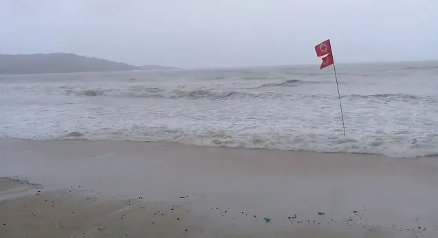 Ventos de 102 km/h podem atingir a costa capixaba neste sábado, diz Instituto