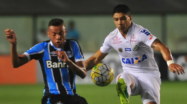 Santos empata com o Grêmio na Vila Belmiro e perde chance de assumir o 3º lugar