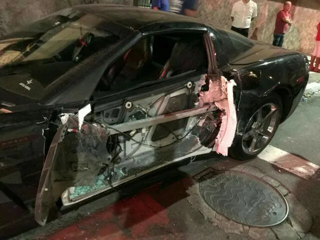 “Rei do Triângulo” é suspeito de provocar grave acidente com carro de luxo na Praia da Costa