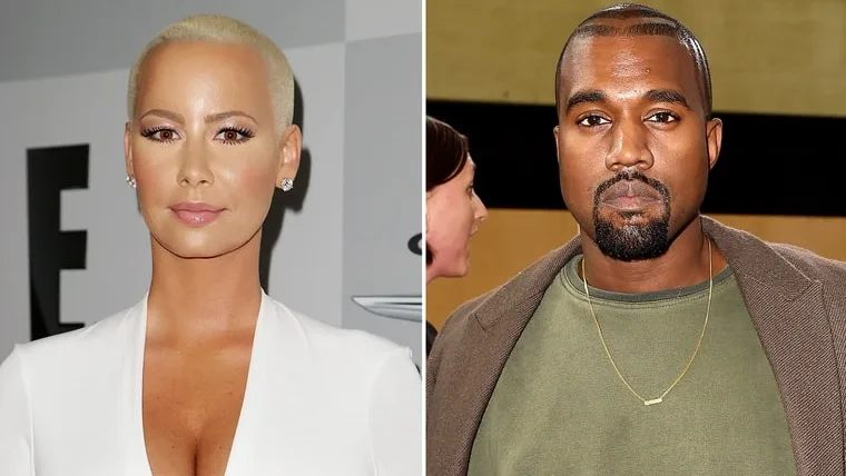 Amber Rose relembra término com Kanye West: -Se fosse para eu ter me matado, teria sido naquela época