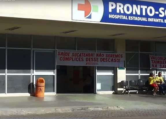 População fica sem atendimento no Hospital Antonio Bezerra de Farias em Vila Velha