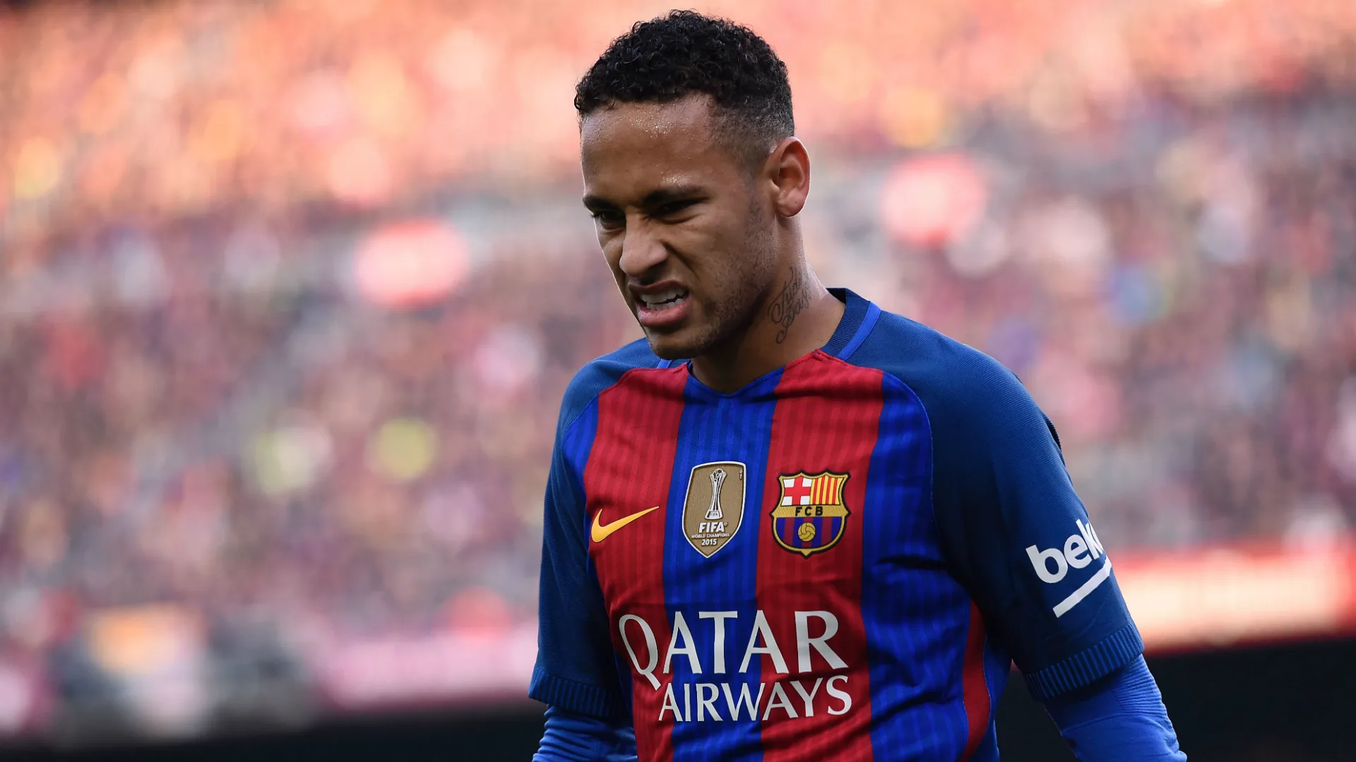 Neymar é suspenso por três partidas e desfalcará o Barça no clássico com o Real