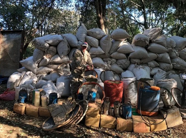 Foto: Divulgação/Polícia Nacional Paraguai