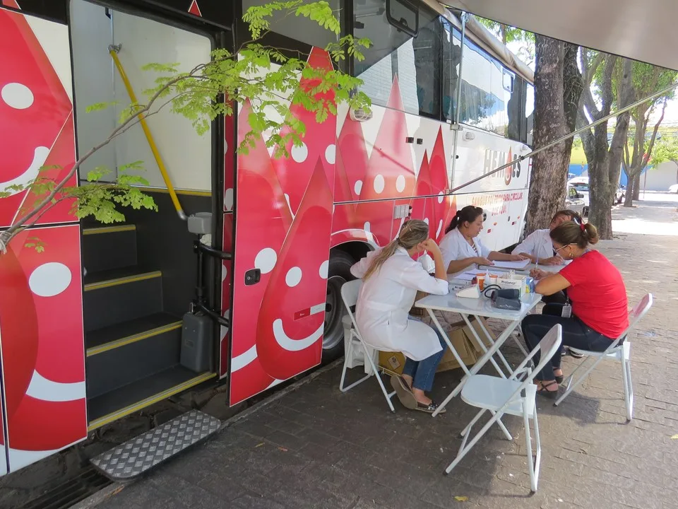 Doação de sangue e cadastro para doação de medula óssea em Aracruz