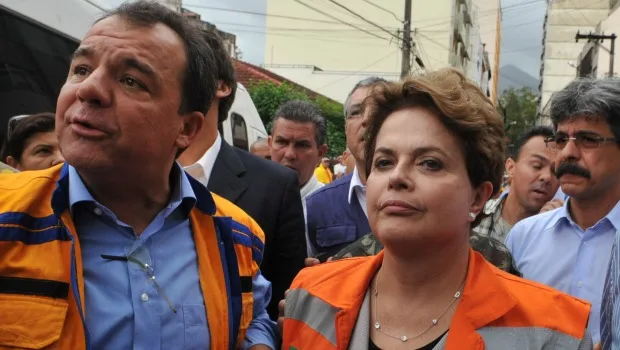 'Cabral jamais foi meu aliado', diz Dilma em nota