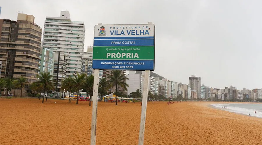 Litoral de Vila Velha tem 11 pontos próprios para banho