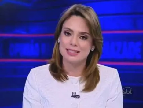 Rachel Sheherazade é alfinetada por Silvio Santos durante entrevista