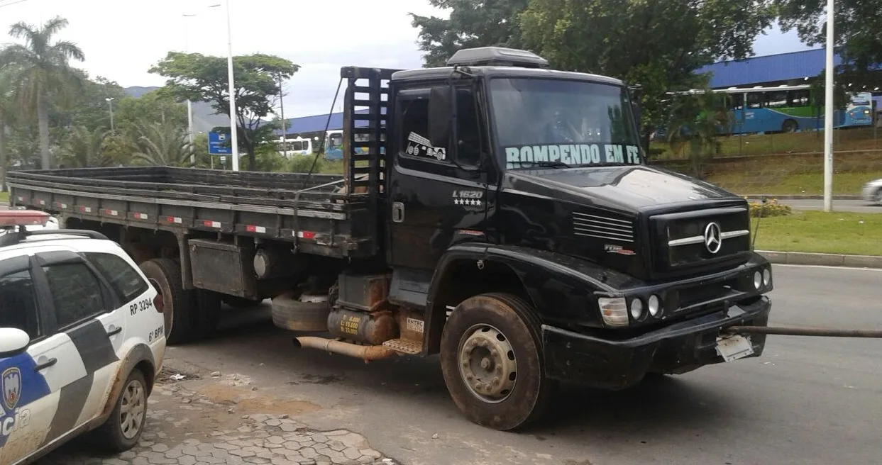 Homem é preso suspeito de participar de furto de caminhão na Serra