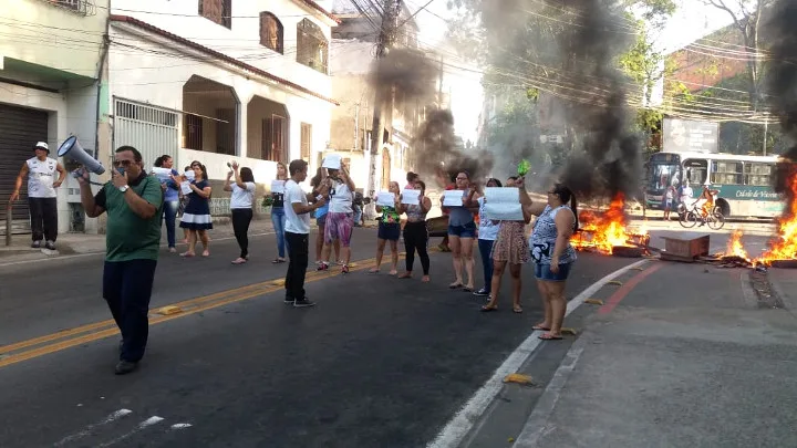 Protesto deixa trânsito complicado na rodovia Serafim Derenzi