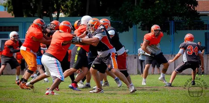 Vila Velha Tritões faz Training Camp em preparação para Superliga de Futebol Americano