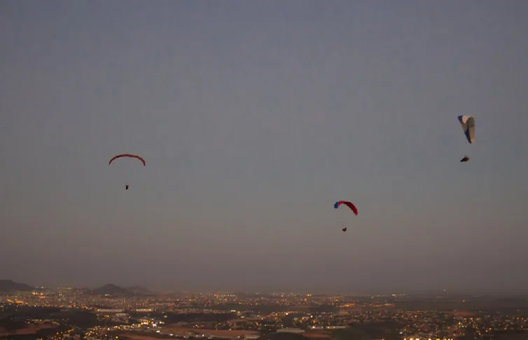 Rampa para voo livre de parapente é destaque em Viana