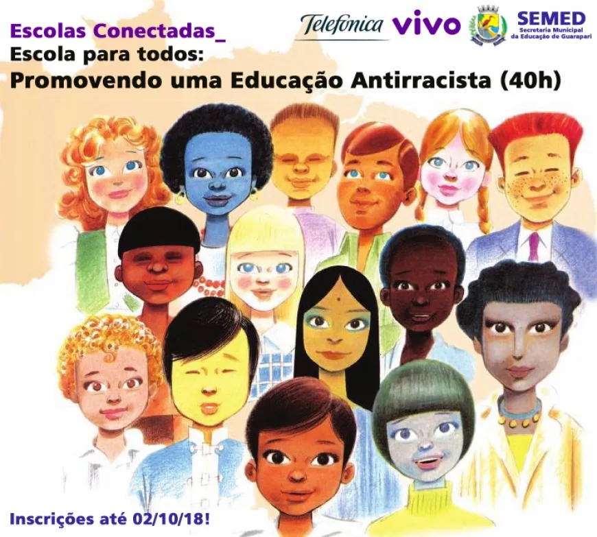 Curso gratuito para promover educação antirracista é oferecido em Guarapari