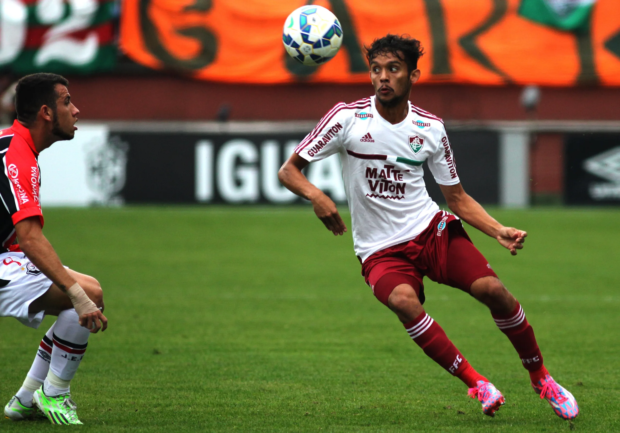 Joinville – 23/08/2015 – ARENA JOINVILLE Joinville x Fluminense se enfrentam esta tarde pela vigéssima rodada do Brasileirão 2015. FOTO NELSON PEREZ/FLUMINENSE F.C. IMPORTANTE: Imagem destinada a uso institucional e divulgação, seu uso comercial está vetado incondicionalmente por seu autor e o Fluminense Football Club.