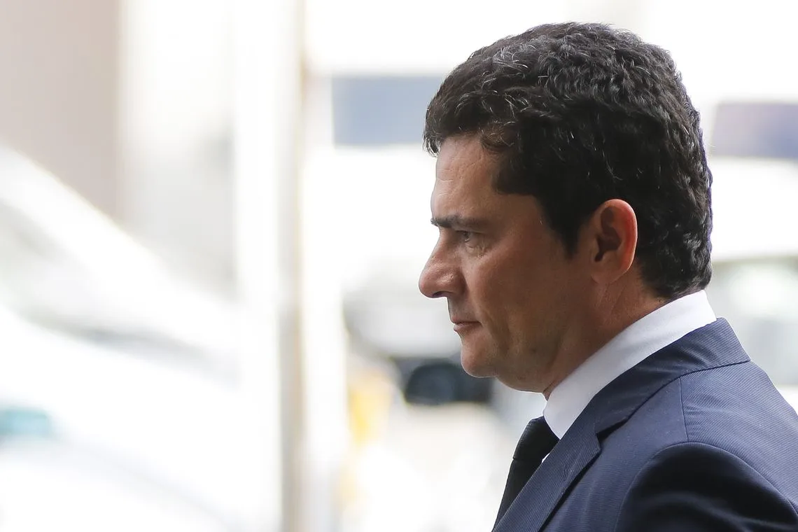 Rio de Janeiro – O ministro da Justiça, Sergio Moro, visita a sede da Polícia Federal, no centro da cidade. (Fernando Frazão/Agência Brasil)