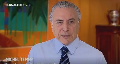 Em vídeo, Temer 'se apresenta' para beneficiários do Bolsa Família