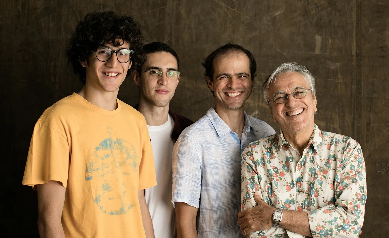 Caetano Veloso e os filhos Moreno, Zeca e Tom fazem nova apresentação em SP