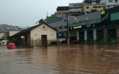 Alerta de enxurradas e inundações no Espírito Santo nesta quarta-feira